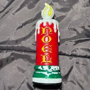 Vintage 90’s Noel Candle Blow Mols!